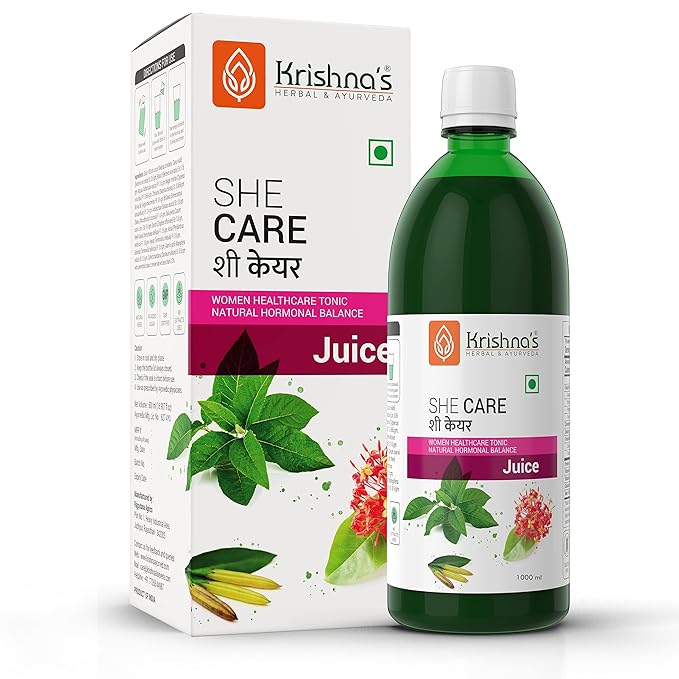 Ayurscape - Front image of Krishna's Herbal & Ayurveda She Care Juice 1 Ltr