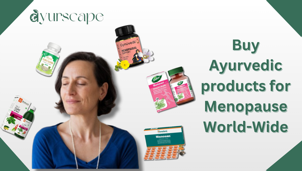 Buy Ayurvedic products for Menopause - Woman relieved after using ayurvedic products for menopause